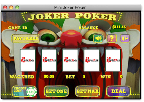 Lucky99 Mini Casino Games