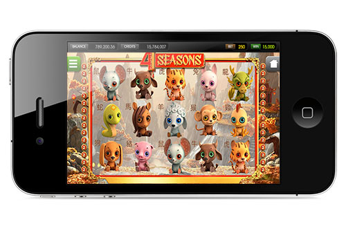 Casino Game Mobile Screen
