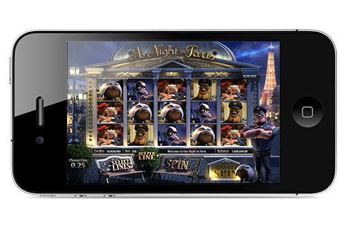 Casino Game Mobile Screen