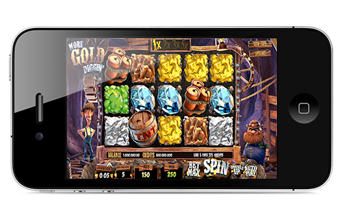Casino Game Mobile Screen