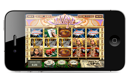 Casino Game Mobile Screen