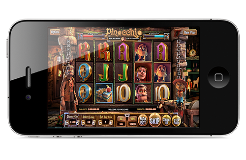 Casino Game Mobile Screen